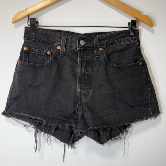 LEVI’S 501® ORIGINAL FIT HIGH RISE WOMEN'S SHORTS SIZE 26 - Picture 5 of 15